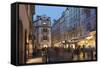 Street Scene, Prague, Czech Republic, Europe-Angelo Cavalli-Framed Stretched Canvas