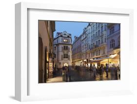 Street Scene, Prague, Czech Republic, Europe-Angelo Cavalli-Framed Photographic Print