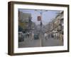 Street Scene, Rajah Bazaar, Rawalpindi, Punjab, Pakistan-David Poole-Framed Photographic Print