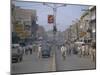 Street Scene, Rajah Bazaar, Rawalpindi, Punjab, Pakistan-David Poole-Mounted Photographic Print