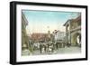 Street Scene, Redondo Beach-null-Framed Art Print