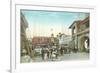 Street Scene, Redondo Beach-null-Framed Art Print