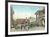 Street Scene, Redondo Beach-null-Framed Art Print