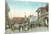 Street Scene, Redondo Beach-null-Mounted Art Print