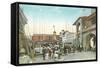 Street Scene, Redondo Beach-null-Framed Stretched Canvas