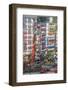 Street Scene Reflections at a Busy Shibuya Intersection, Tokyo, Honshu, Japan, Asia-Gavin Hellier-Framed Photographic Print