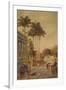 Street Scene, Rio de Janeiro, 1879-Bernhard Wiegandt-Framed Giclee Print