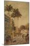 Street Scene, Rio de Janeiro, 1879-Bernhard Wiegandt-Mounted Giclee Print