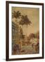 Street Scene, Rio de Janeiro, 1879-Bernhard Wiegandt-Framed Giclee Print