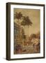 Street Scene, Rio de Janeiro, 1879-Bernhard Wiegandt-Framed Giclee Print