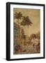 Street Scene, Rio de Janeiro, 1879-Bernhard Wiegandt-Framed Giclee Print