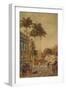 Street Scene, Rio de Janeiro, 1879-Bernhard Wiegandt-Framed Giclee Print