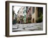 Street Scene, Riquewihr, Alsace, France, Europe-Yadid Levy-Framed Photographic Print