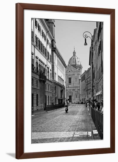 Street Scene Rome Italy Photo Poster-null-Framed Photo