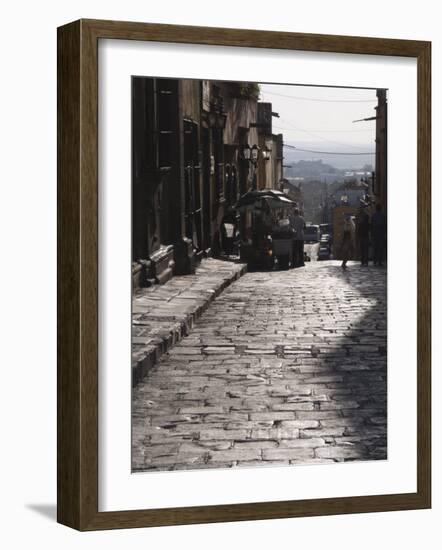 Street Scene, San Miguel De Allende, Guanajuato State, Mexico, North America-Robert Harding-Framed Photographic Print