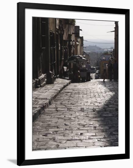 Street Scene, San Miguel De Allende, Guanajuato State, Mexico, North America-Robert Harding-Framed Photographic Print