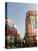 Street Scene, Shinjuku, Tokyo, Honshu, Japan-Christian Kober-Stretched Canvas