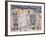 Street Scene, South of France-Christopher Wood-Framed Giclee Print