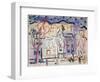 Street Scene, South of France-Christopher Wood-Framed Premium Giclee Print