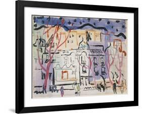 Street Scene, South of France-Christopher Wood-Framed Giclee Print