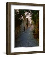 Street Scene, St. Paul de Vence, France-Charles Sleicher-Framed Photographic Print