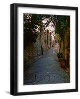 Street Scene, St. Paul de Vence, France-Charles Sleicher-Framed Photographic Print