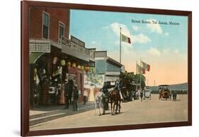 Street Scene, Tijuana, Mexico-null-Framed Art Print