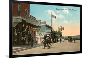 Street Scene, Tijuana, Mexico-null-Framed Art Print