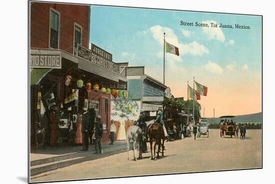 Street Scene, Tijuana, Mexico-null-Mounted Art Print