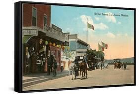 Street Scene, Tijuana, Mexico-null-Framed Stretched Canvas