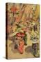 Street Scene, Tokyo, 1894-Edward Atkinson Hornel-Stretched Canvas