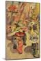 Street Scene, Tokyo, 1894-Edward Atkinson Hornel-Mounted Giclee Print