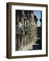 Street Scene, Urbino, (Marche) Marches, Italy-Sheila Terry-Framed Photographic Print