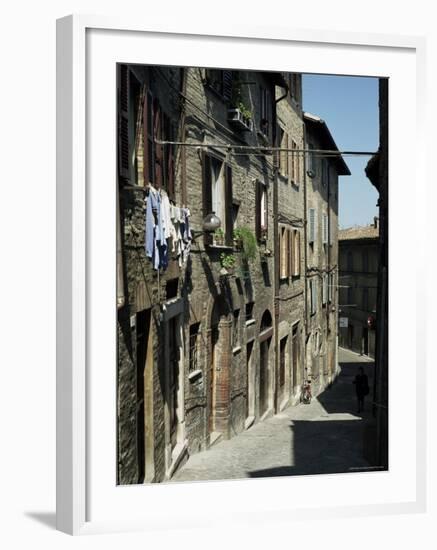 Street Scene, Urbino, (Marche) Marches, Italy-Sheila Terry-Framed Photographic Print