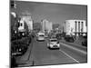 Street Scene View Down Vine Street NBC Studio the Broadway Hotel Near Sunset Boulevard Hollywood-null-Mounted Premium Photographic Print