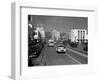 Street Scene View Down Vine Street NBC Studio the Broadway Hotel Near Sunset Boulevard Hollywood-null-Framed Photographic Print