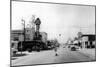 Street Scene, View North Bend's Hotel - North Bend, WA-Lantern Press-Mounted Art Print