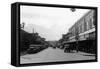 Street Scene, View of Alki Tavern - Renton, WA-Lantern Press-Framed Stretched Canvas