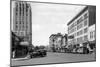 Street Scene, View of Donnelly Hotel - Yakima, WA-Lantern Press-Mounted Art Print