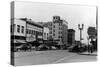 Street Scene, View of Ekho Drugstore - Everett, WA-Lantern Press-Stretched Canvas