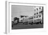 Street Scene, View of JC Penney's - Yakima, WA-Lantern Press-Framed Art Print