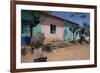 Street Scene, Village of Abi-Adi, Tigre Region, Ethiopia, Africa-Bruno Barbier-Framed Photographic Print