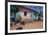 Street Scene, Village of Abi-Adi, Tigre Region, Ethiopia, Africa-Bruno Barbier-Framed Photographic Print