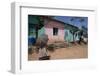 Street Scene, Village of Abi-Adi, Tigre Region, Ethiopia, Africa-Bruno Barbier-Framed Photographic Print