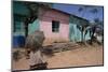 Street Scene, Village of Abi-Adi, Tigre Region, Ethiopia, Africa-Bruno Barbier-Mounted Photographic Print