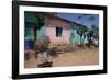 Street Scene, Village of Abi-Adi, Tigre Region, Ethiopia, Africa-Bruno Barbier-Framed Photographic Print