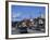 Street Scene with Cars in the Town of North Conway, New Hampshire, New England, USA-Fraser Hall-Framed Photographic Print