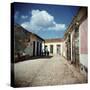 Street Scene with Colourful Houses, Trinidad, Cuba, West Indies, Central America-Lee Frost-Stretched Canvas