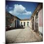 Street Scene with Colourful Houses, Trinidad, Cuba, West Indies, Central America-Lee Frost-Mounted Photographic Print