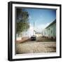 Street Scene with Colourful Houses, Trinidad, Cuba, West Indies, Central America-Lee Frost-Framed Photographic Print